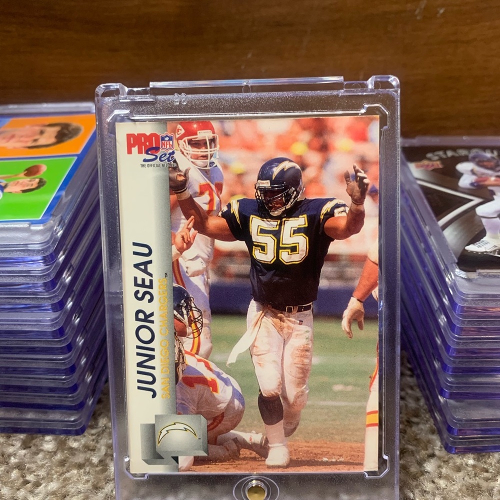 1992 Junior Seau NFL Trading Card